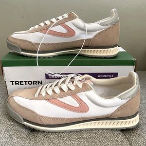 NWT Womens Tretorn Rawlins Casual Athletic Sneaker Leather